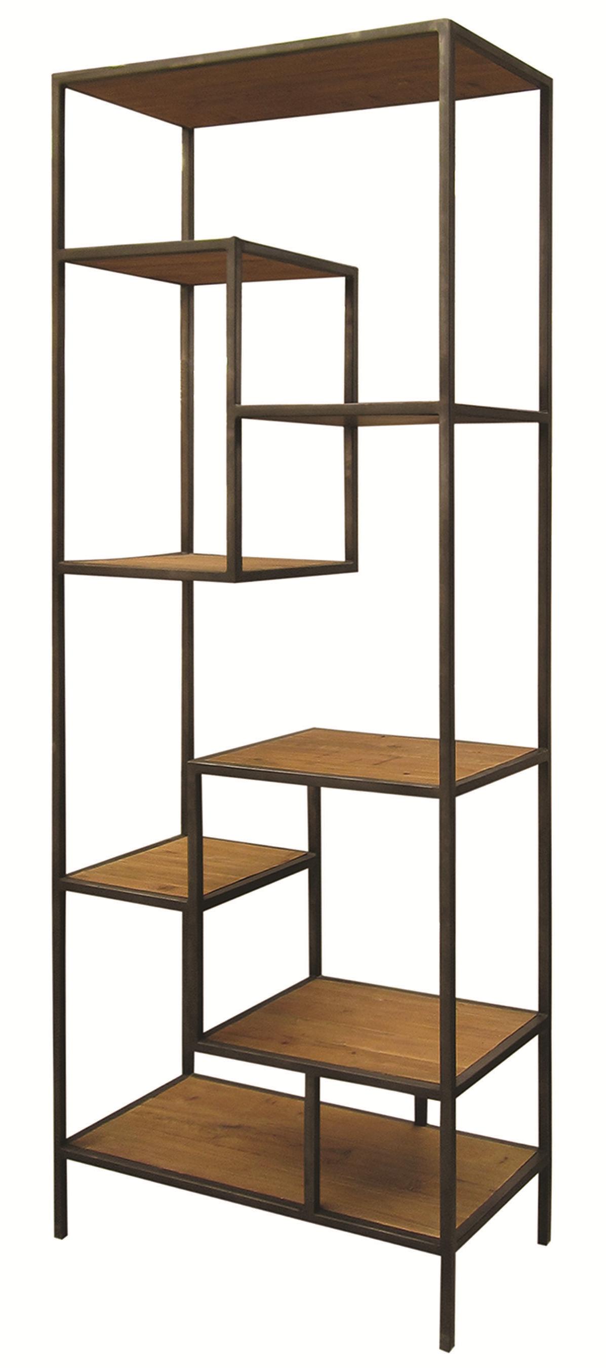 Four Hands Irondale Weathered Helena Open Bookcase Jacksonville